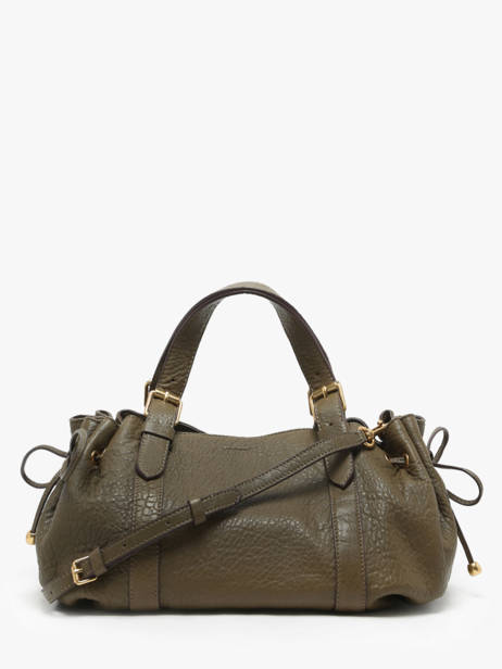 Shoulder Bag Bubble Leather Gerard darel Green bubble DBS67428 other view 4