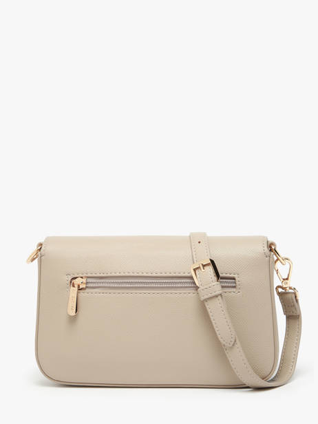 Sac Bandoulière Saffiano David jones Beige saffiano CM6120H vue secondaire 3