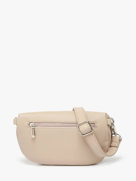 Sac Banane Miniprix Beige grained F8546 vue secondaire 2