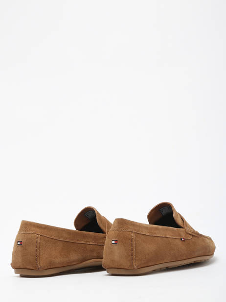 Moccasins In Leather Tommy hilfiger Brown men 4998GVQ other view 3