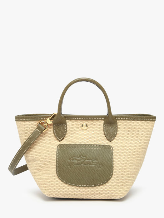 Longchamp New le panier pliage Messenger bag Green