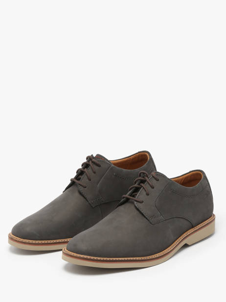 Chaussures De Ville Clarks Gris men 26176083 vue secondaire 1