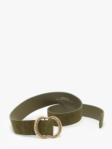 Ceinture Pieces Vert nikka 17131109 vue secondaire 3