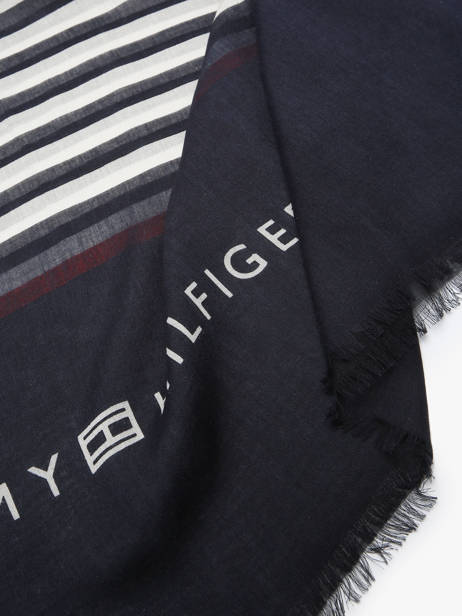 Foulard Tommy hilfiger Bleu essentiel AW17142 vue secondaire 1