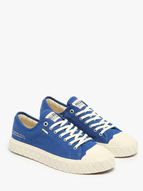 Sneakers Palladium Bleu men 74447484 vue secondaire 2