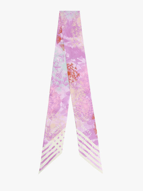 Silk Ribbon Feux D'artifice 82x5,5cm Lancel Violet charms A13108