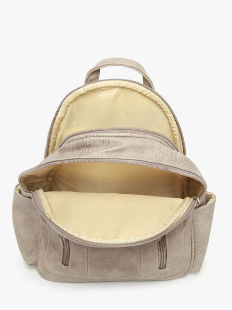 Sac à Dos Miniprix Beige basic P19 vue secondaire 2