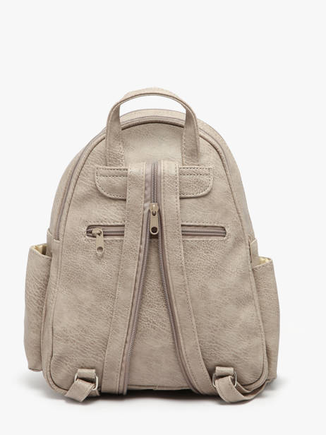 Sac à Dos Miniprix Beige basic P19 vue secondaire 3