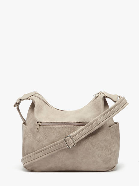 Shoulder Bag Basic Miniprix Beige basic P262 other view 3