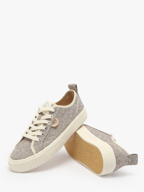 Sneakers Armistice Gris women GAFN04EN vue secondaire 2