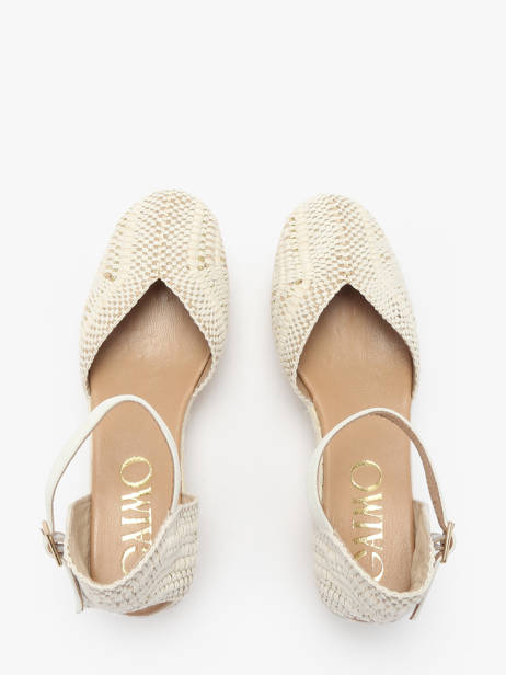 Espadrilles Talon Compensé Gaimo Beige women BELMIRA vue secondaire 3