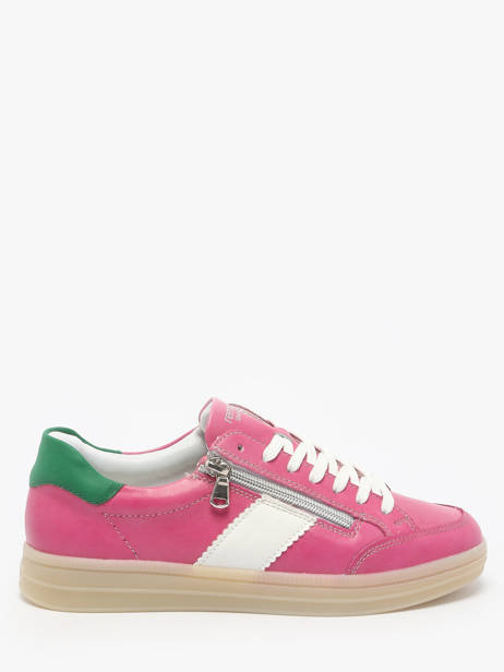 Sneakers In Leather Remonte Pink women 31