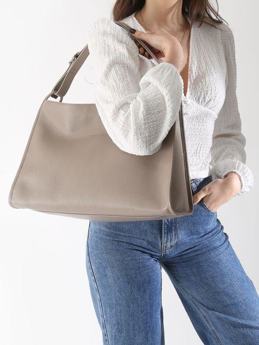 Longchamp Le foulonné Hobo bag Gray