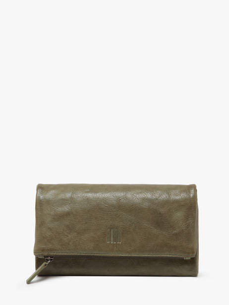 Wallet Leather Biba Green wallet TOT2L