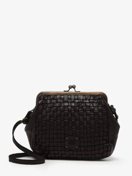 Sac Bandoulière Heritage Cuir Biba Noir heritage KA21