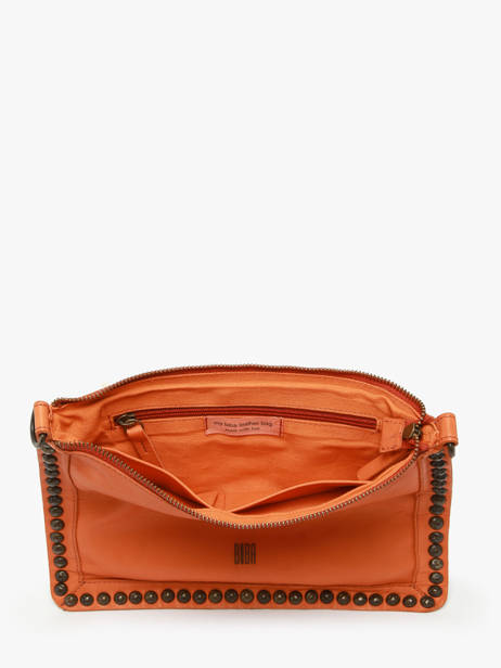 Sac Bandoulière Heritage Cuir Biba Orange heritage POR2L vue secondaire 3