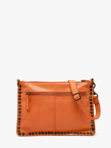 Sac Bandoulière Heritage Cuir Biba Orange heritage POR2L vue secondaire 4