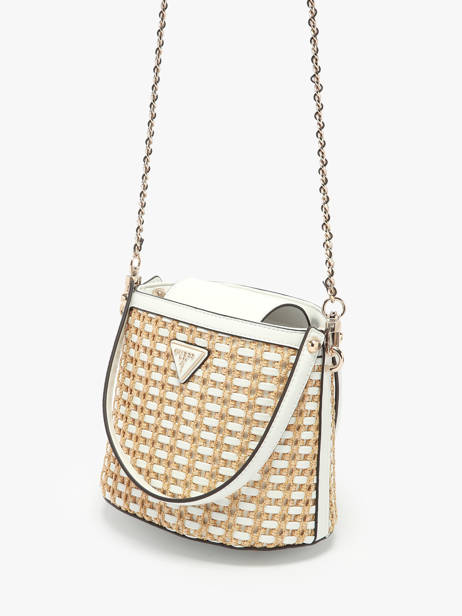 Sac à Main Atalia Raphia Guess Blanc atalia WG964703 vue secondaire 2