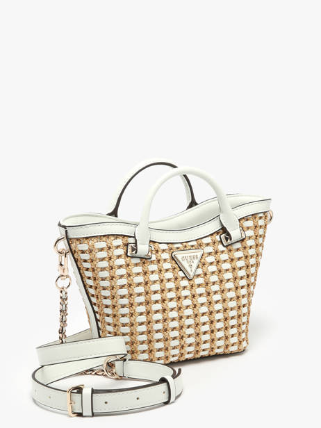 Shoulder Bag Atalia Raphia Guess White atalia WG964775 other view 2