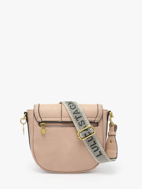 Sac Bandoulière Anneau Lulu castagnette Beige anneau YSEE vue secondaire 4