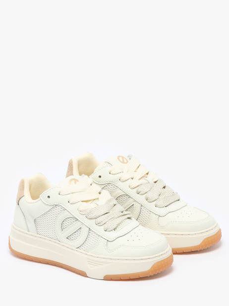 Sneakers En Cuir No name Beige women ASGMESVE vue secondaire 1