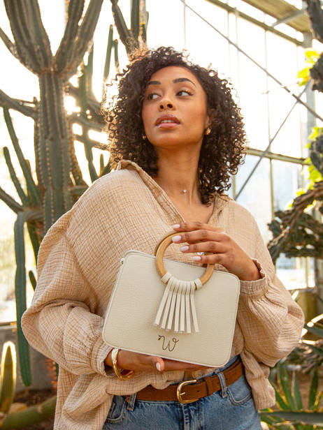 Sac Bandoulière S Camomille Woomen Beige camomille WCAO1S vue secondaire 6