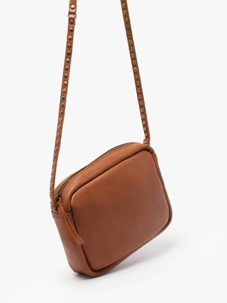 Sac Bandoulière Leather Cuir Biba Marron leather BET8L vue secondaire 2