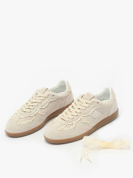 Sneakers Tb.490 Crochet En Cuir Alohas Beige women 10082301 vue secondaire 2