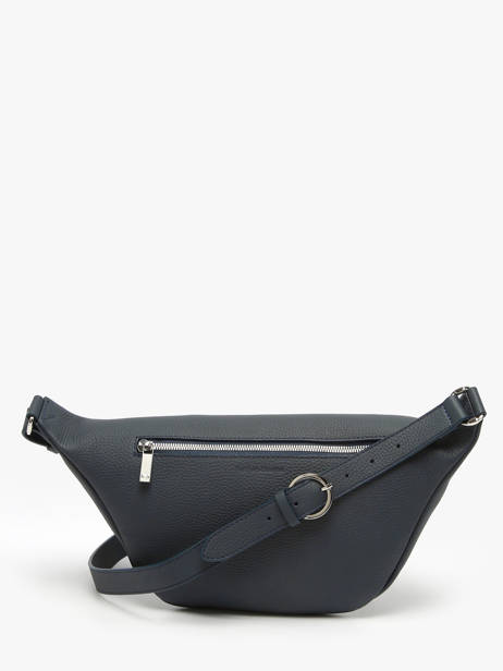 Sac Banane Large Derby Bis Cuir Nathan baume Bleu n city 22 vue secondaire 4