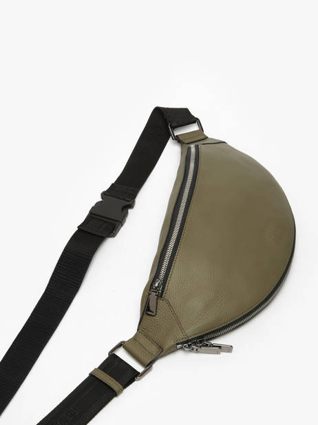 Sac Banane Homme Origami Cuir Lancel Vert origami A13426 vue secondaire 2