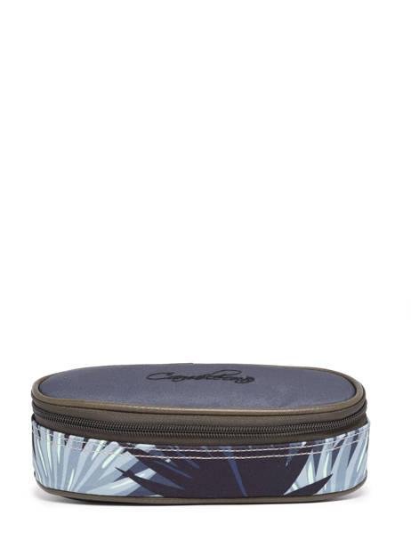 Trousse 1 Compartiment Cameleon Gris vintage urban PBVBPLUM vue secondaire 3