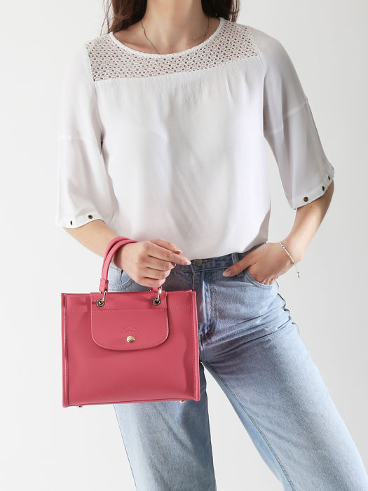 Longchamp Cabas longchamp Sacs porté main Rose