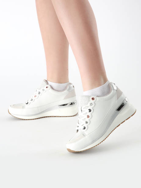 Sneakers Viroum En Cuir Mam'zelle Blanc women CSIJK67 vue secondaire 1