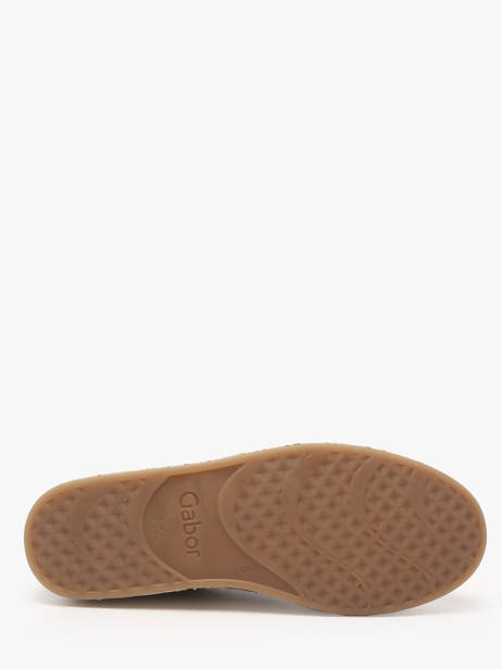 Sneakers En Cuir Gabor Marron women 32 vue secondaire 5