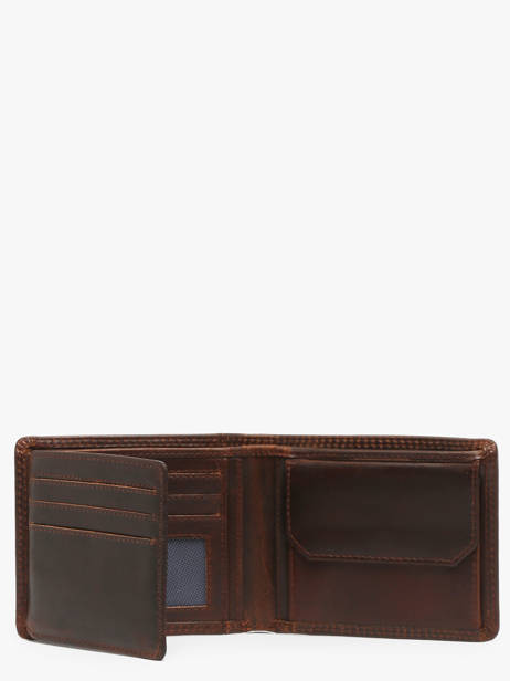 Portefeuille Porte-monnaie Cuir Maverick Marron the original MAVTO002 vue secondaire 1