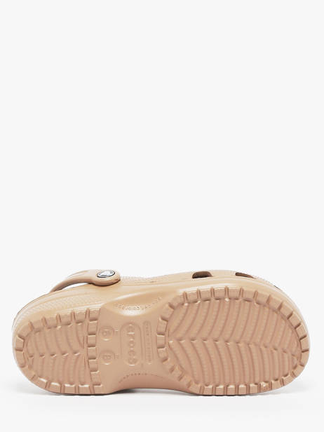 Mules Classic Bone Crocs Marron women 10001 vue secondaire 4