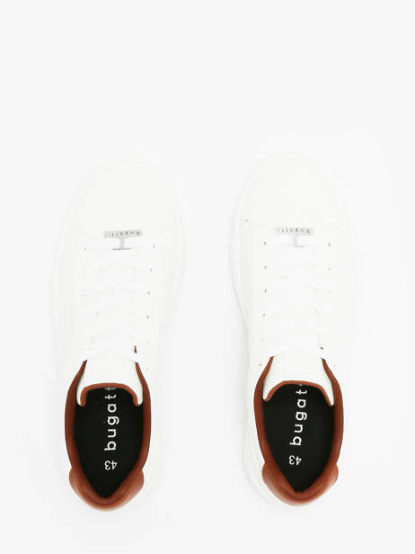 Sneakers Gunter Bugatti Blanc men 324AMU01 vue secondaire 4