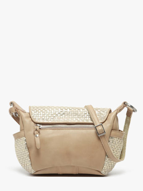 Sac Bandoulière Vintage Cuir Mila louise Argent vintage 35231WX vue secondaire 4