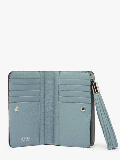 Portefeuille Compact Premier Flirt Cuir Lancel Bleu premier flirt A11136 vue secondaire 1