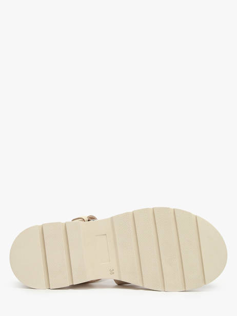 Sandales Dalia En Cuir Nuyou Beige women 37103 vue secondaire 4