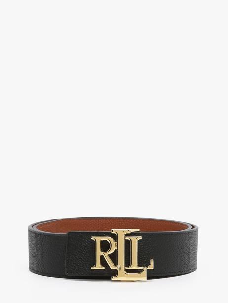 Ceinture Lauren ralph lauren Noir elmswood 12912040
