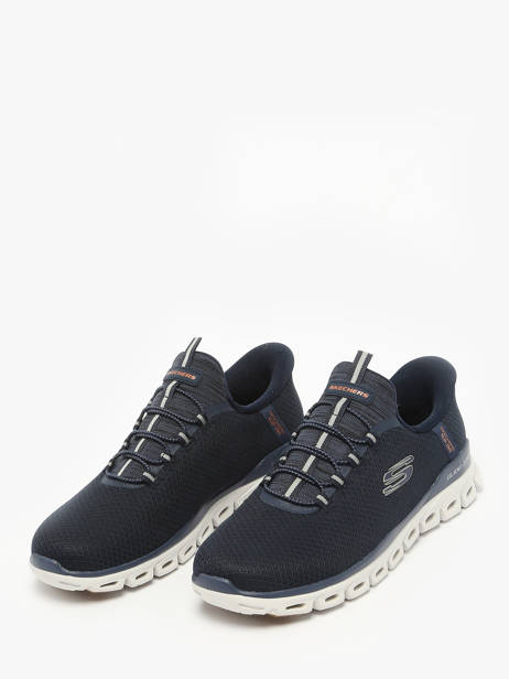 Sneakers Glide-step Noxus Skechers Bleu men 233010 vue secondaire 2