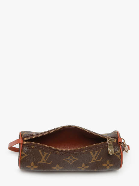 Mini-sac D'occasion Baby Papillon Monogrammé Louis vuitton Marron second life 1306550 vue secondaire 5