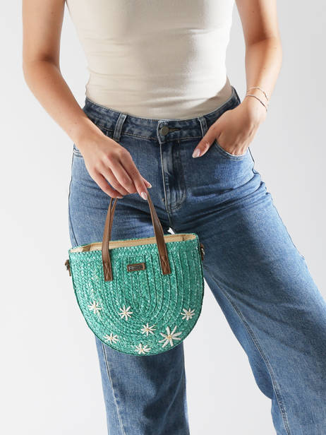 Sac Porté Main Koa Les tropeziennes Vert koa TZ03 vue secondaire 1
