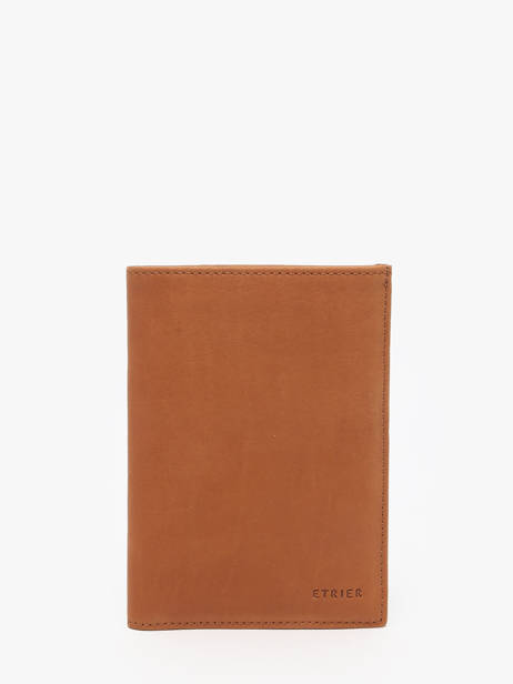 Portefeuille Oil Cuir Etrier Marron oil EOIL442