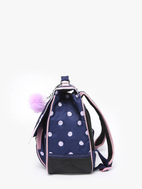 Cartable 1 Compartiment Tann's Bleu les fantaisies f 35325 vue secondaire 2