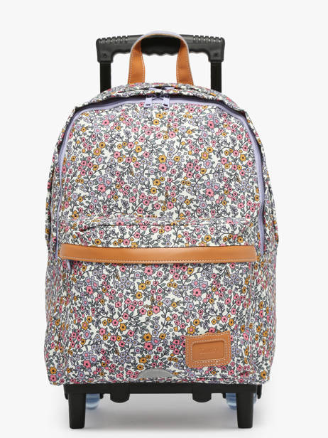 Sac A Dos à Roulettes 2 Compartiments Tann's Multicolore les fantaisies f 73263