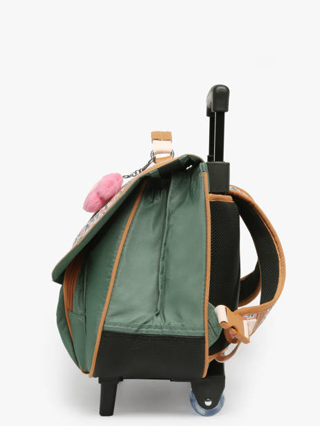 Cartable à Roulettes 2 Compartiments Tann's Multicolore les fantaisies f 42267 vue secondaire 2