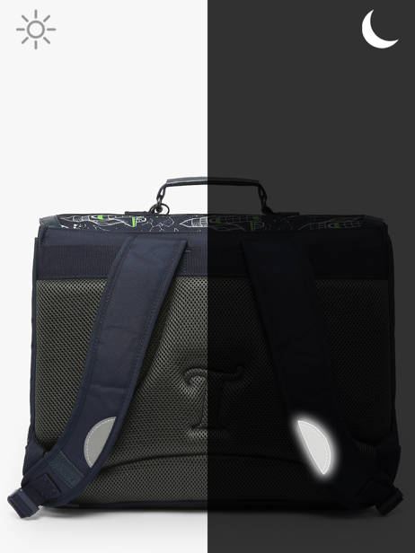 Cartable 2 Compartiments Tann's Bleu les fantaisies g 41142 vue secondaire 5