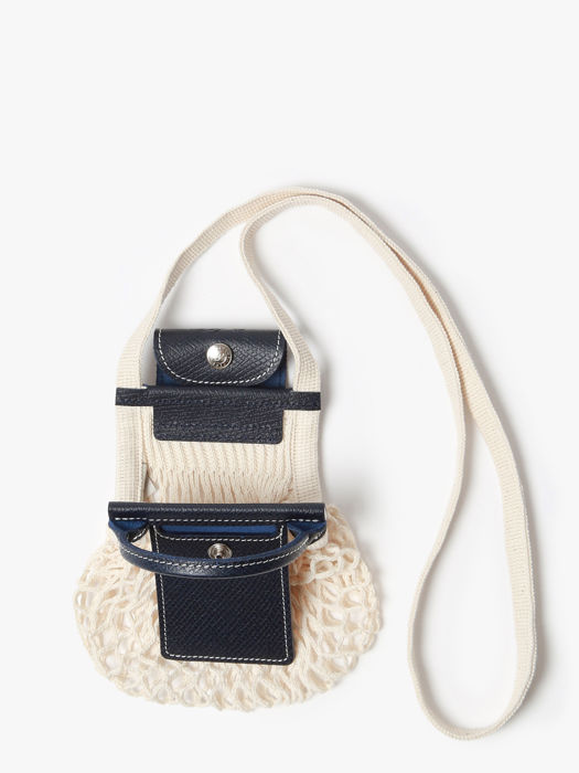 Longchamp Le pliage filet poche Sacs porté travers Bleu
